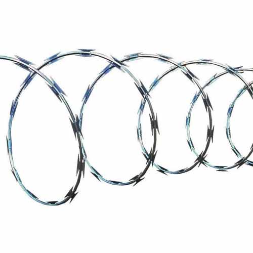 Factory Supply Galvanized Razor Barbed Wire for Fencing