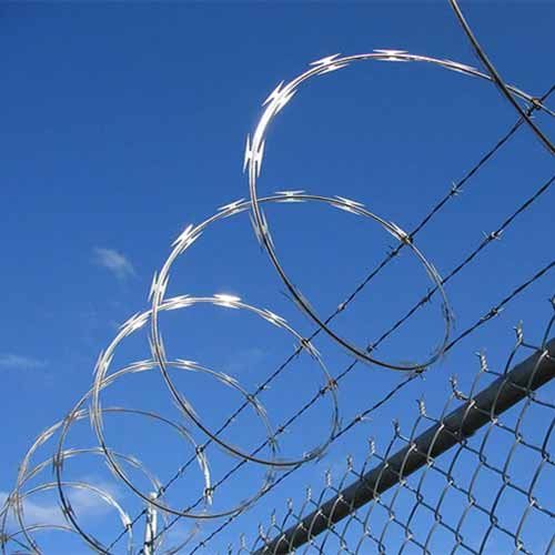 Hot DIP Galvanizing Razor Barbed Wire/Cold Galvanizing Razor Barbed Wire Fence/Barbed Wire Serie