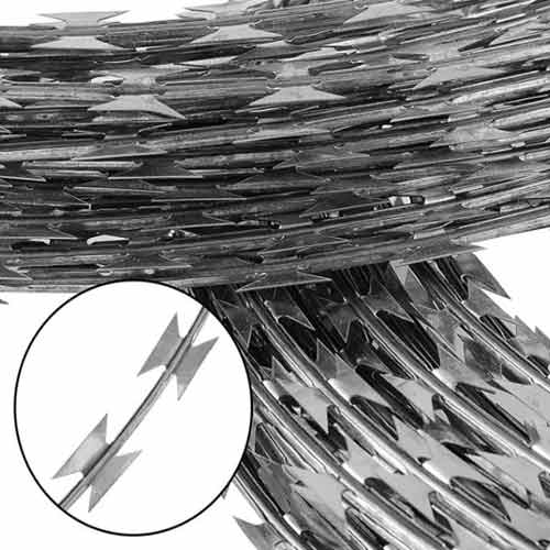 Bto-22 Concertina Razor Wire Fence Flat Razor Wire