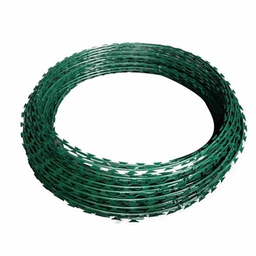 Bto-65/Bto-22 Razor Wire/Galvanized PVC Coated Concertina Razor Wire