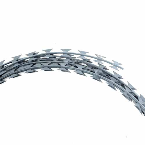 Stainless Steel Razor Wire Hot-DIP Galvanised Barbed Wire Anti-Climbing Anti-Theft Protection